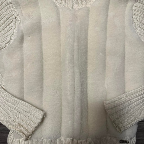 🌥️Song Fur ribbed fitted zip up sweater - Picture 2 of 4